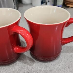 Le Creuset Bold Red Mugs